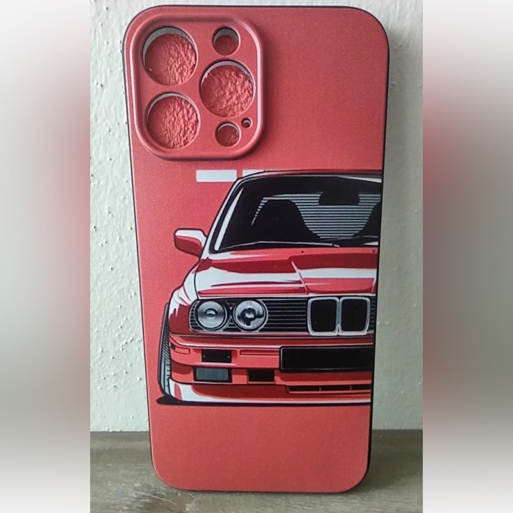 iPhone 13 Pro Max Rubber Phone Case BMW E30 325i 318i 325is 318is